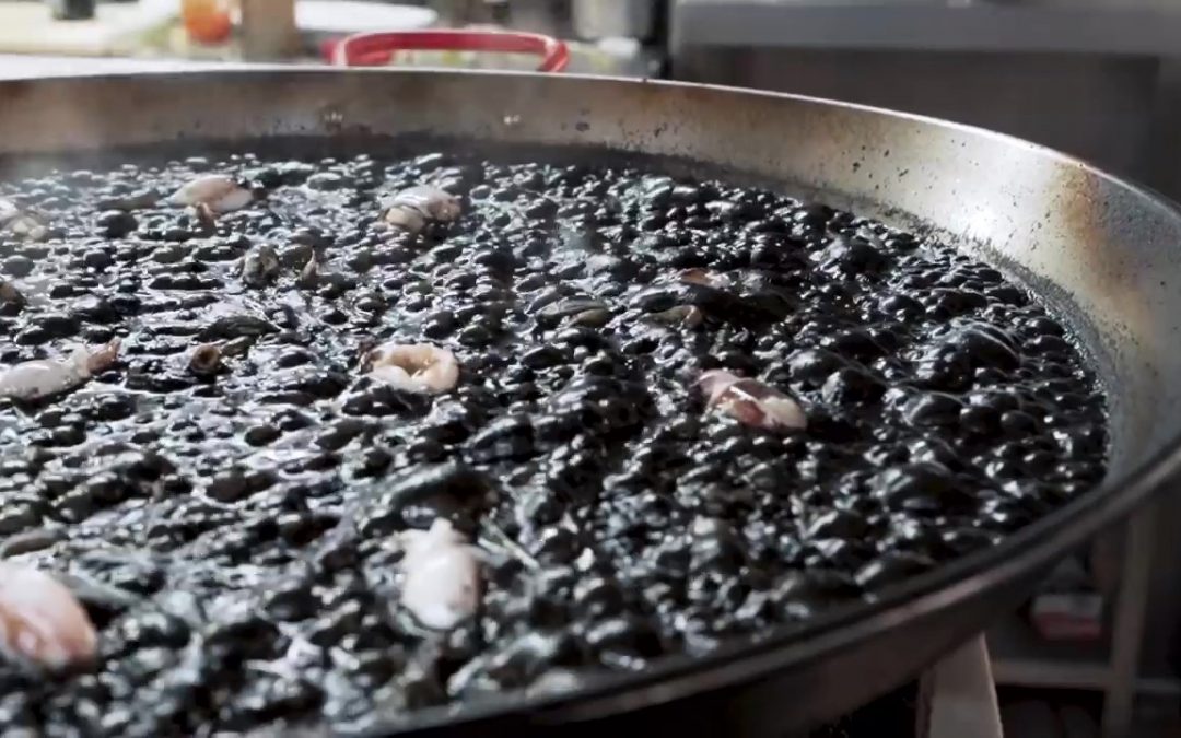 Paella negra